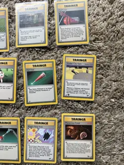 Vintage Non Halo Pokemon Card Lot 29 Trainer Misty’s Wrath Golbat Fossil Flute - Image 4