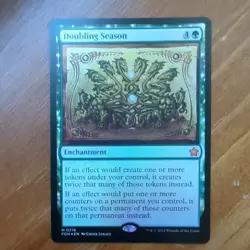 MTG Foundations Doubling Season Mythic Foil NM - Image 1