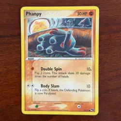 Phanpy 15/17 Common POP Series 2 Promo Pokemon Card - Image 1