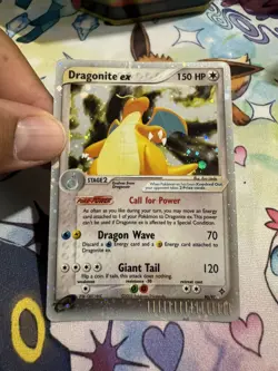 Pokemon TCG 2003 Dragonite EX Dragon 90/97 Holo Rare E-Card Reader - Image 3