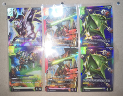 Bandai Gundam CCG 6 LR Card Lot (See Description) - Image 1