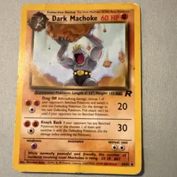 Pokemon Dark Machoke Team Rocket Card 40/82 Uncommon Regular Wizards 2000 - Image 1