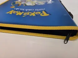 Vintage Pokemon Card Storage 3 Ring Zipper Binder Gotta Catch Em All Folder 1999 - Image 4