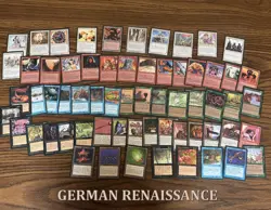 Magic MTG German Renaissance partial set 63/122 SP/NM! - Image 1