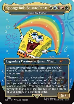 EDH Spongebob Deck - Commander MTG Magic the Gathering - Image 1