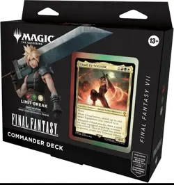 Magic: The Gathering Final Fantasy VII Commander Deck Limit Break Factory Sealed - Image 1