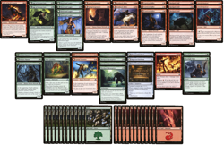 Red Green Werewolf Deck - 60 Cards - MTG Magic The Gathering - Ready to Play!!! - Image 1