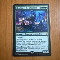 Vigor - Heralds Of The Shredder - TMNT - Teenage Mutant Ninja Turtles MTG - Image 1