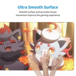 Zorua - Board Game Pokemon Playmat Games Mousepad Play Mat of TCG 225495 - Image 4