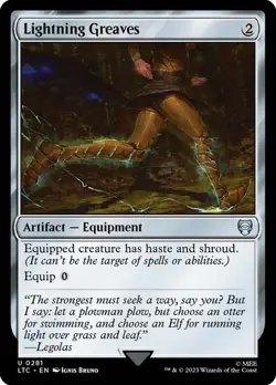 MTG - Lightning Greaves - Lord of the Rings Commander - Magic the Gathering - Image 1