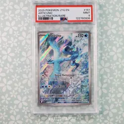 Pokemon Card Articuno 161/159 Secret Rare Scarlet Violet Journey Together PSA 9 - Image 1