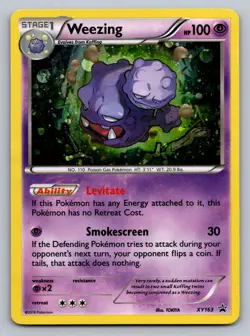 Weezing - XY163 XY163 Holo Promo XY Promo Pokemon Lightly Played - Image 1