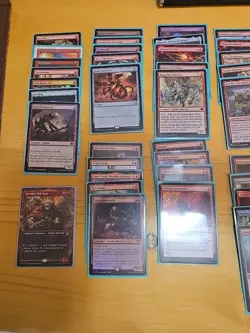 Custom Commander deck: Mono Red GOBLINS Krenko, Mob Boss Magic 100 cards MTG EDH - Image 1