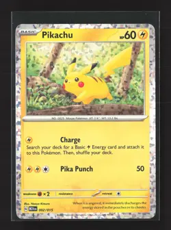 Pokemon McDonald's Promos 2024 #002/015 Promo,Holo Pikachu - Image 1