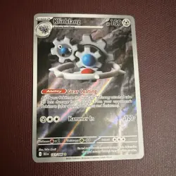 Pokemon Klinklang Illustration Rare Holo 141/086 Sv: Black Bolt 150 HP - Image 1