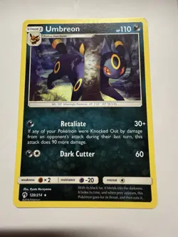 Umbreon - 120/214 - Pokemon SM - Lost Thunder Non Holo LP - Image 1