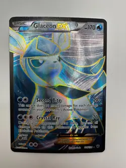 Glaceon EX (Full Art) #116 Holofoil Fates Collide Near Mint Pokemon - Image 1