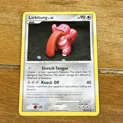 80/127 2009 POKEMON PLATINUM LICKITUNG YUKA MORII - Image 1
