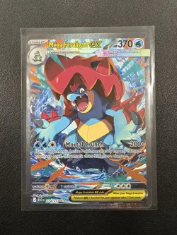 Mega Feraligatr ex 274/217 Special Illustration Rare NM Ascended Heroes Pokemon - Image 1