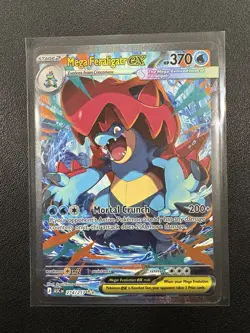 Mega Feraligatr ex 274/217 Special Illustration Rare NM Ascended Heroes Pokemon - Image 2