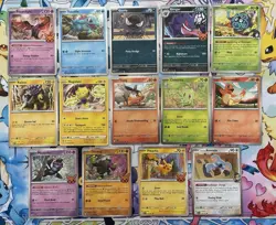 Pokemon Cosmos Holo Lot 14 NM w/ Gengar & Pikachu w/ Swirl - Image 1