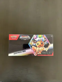 Pokemon Prismatic Evolutions Surprise Box New Sealed - Image 1