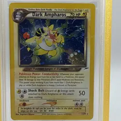 2002 Pokemon Holo Dark Ampharos Neo Destiny 1/105 PSA 8 - Image 4