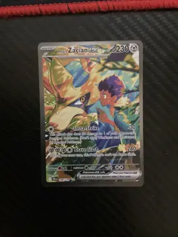 Hop's Zacian ex 186/159 Special Illustration Rare Journey Together Pokemon NM - Image 1