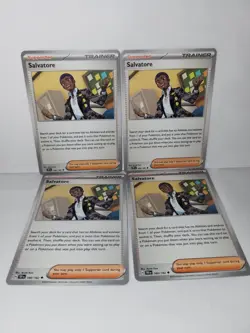 Salvatore 160/162 Pokemon TCG Temporal Forces 4x Playset - Image 1