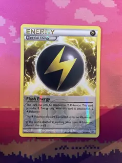 Pokemon Card Flash Energy Ancient Origins Reverse Holo 83/98 Near Mint - Image 1