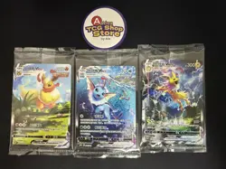 Pokemon TCG S-Chinese Jolteon Flareon Vaporeon Vmax CSHC-003 006 009 HOLO 2024 - Image 1