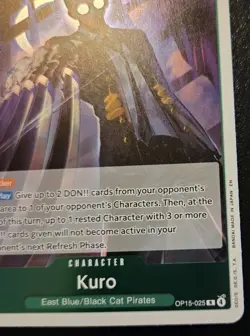 Kuro OP15-025 Foil Rare Adventure On Kami's Island One Piece Card Game - Image 5