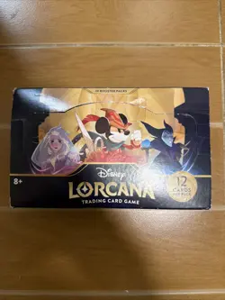 Disney Lorcana: The First Chapter Booster Box NEW- Seal Damaged - Image 1