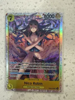 Bandai Nico Robin EB03-055 One Piece Heroines SR Holo Card 2 card lot 🔥🔥 - Image 1