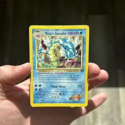 #2 Misty's Gyarados 13/132 Gym Challenge 2000 Holo Rare WOTC Pokemon Card TCG - Image 3