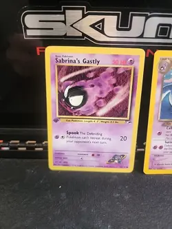 Pokemon Cards Sabrina's Gastly & Dark Haunter Set - Image 2