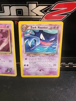 Pokemon Cards Sabrina's Gastly & Dark Haunter Set - Image 3