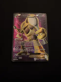 Pokemon Alakazam EX 117/124 Fates Collide Ultra Rare Full Art Holo 160 HP Card - Image 1
