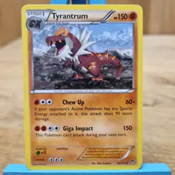 Tyrantrum 62/111 XY Furious Fists Pokemon TCG Card - Image 1