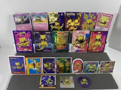 Pokemon Abra Lot of Cards and Stickers - Abra #63 Pokemon Lot of 22 - Image 2