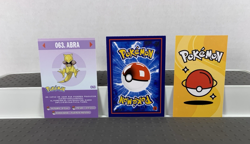 Pokemon Abra Lot of Cards and Stickers - Abra #63 Pokemon Lot of 22 - Image 5