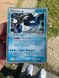 BLASTOISE EX 104/112 - Fire Red Leaf Green LP Pokemon Card - Image 1