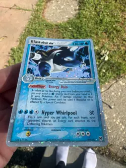 BLASTOISE EX 104/112 - Fire Red Leaf Green LP Pokemon Card - Image 2