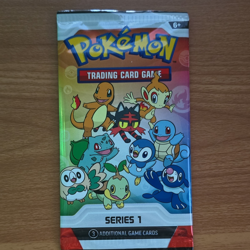 Pokemon Series 1 Booster Pack 3 Cards English TCG Charmander Bulbasaur - Image 1