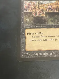 Stone-Throwing Devilz Arabian Nights MTG Magic The Gathering Card LP - Image 5