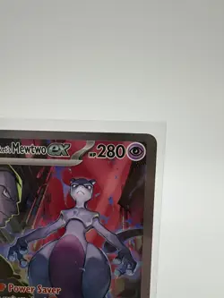 Ultra Rare Pokemon TCG Team Rocket’s Mewtwo EX #231/182 Mint/Nm SIR Card - Image 5