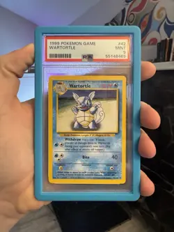 1999 Pokemon Wartortle Base Set 042/102 PSA 9 Regular Card - Image 1