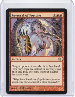 Reversal of Fortune Regular Artist Proof MTG RARE - Image 1
