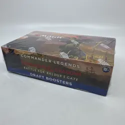 MTG Commander Legends BATTLE FOR BALDURS GATE 2022 Draft Booster Box NEW/SEALED - Image 1