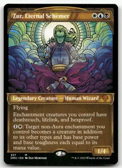 Zur, Eternal Schemer (Showcase) #327 (NM) Dominaria United DMU Magic MTG - Image 1